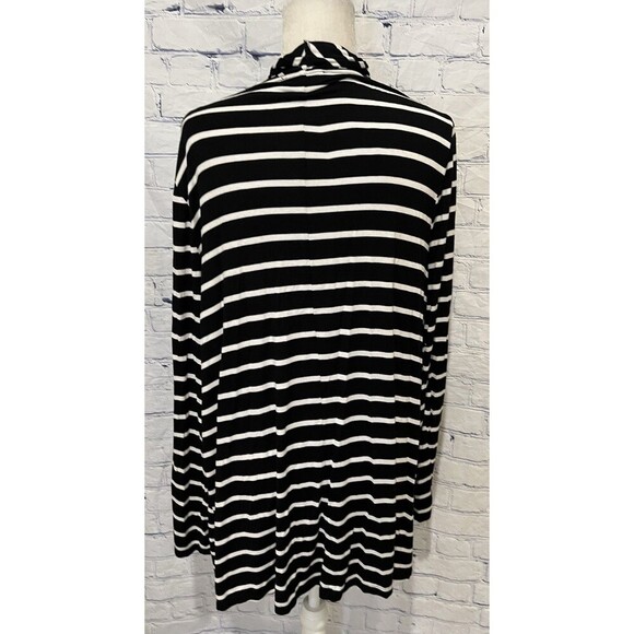 Lane Bryant black-and-white striped cardigan Size 18/20 - Picture 4 of 7